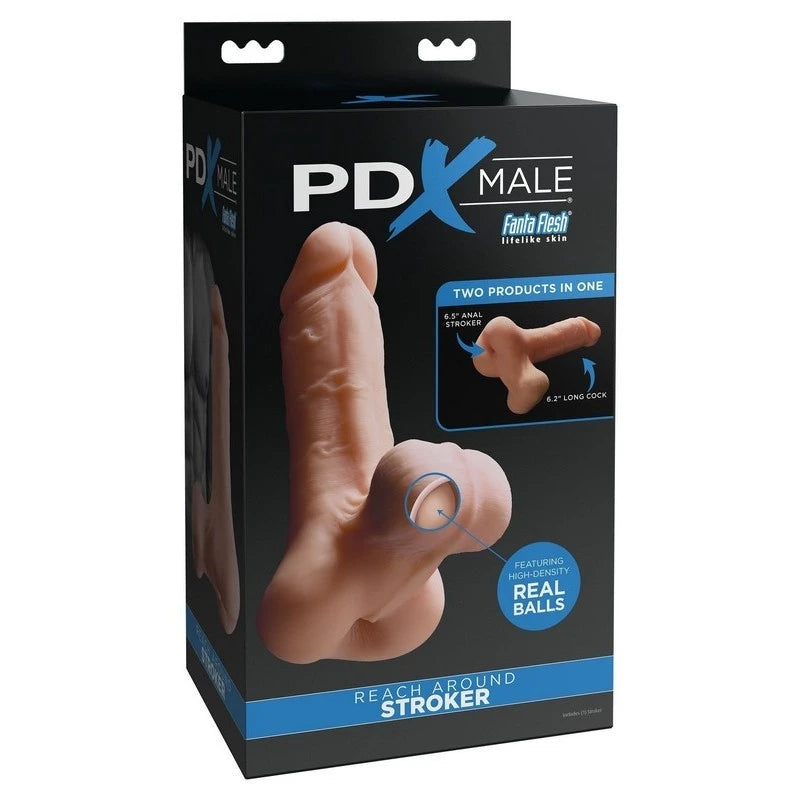 PDX Male Reach Around Stroke Realistic Male Masturbator Masturbators and Strokers
