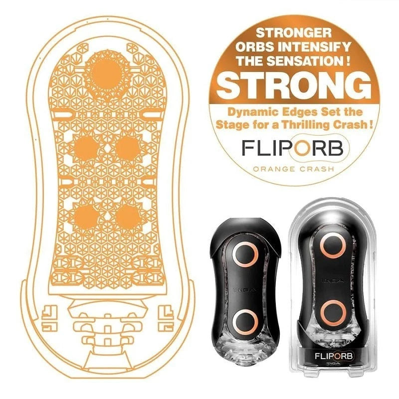 Tenga Flip Orb Strong Masturbators and Strokers