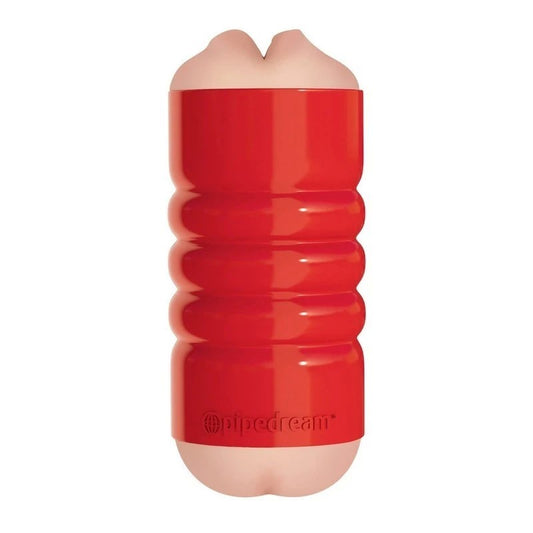 Pipedream Extreme Tight Grip Mouth and Ass Masturbator - Masturbators and Strokers