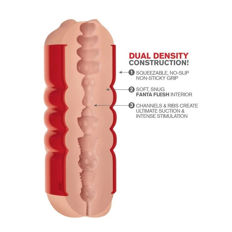 Pipedream Extreme Tight Grip Mouth and Ass Masturbator Masturbators and Strokers