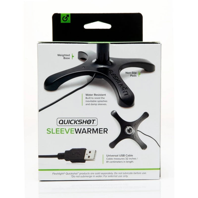 Fleshlight Quickshot Male Masturbator Sleeve Warmer Fleshlight Male Masturbators