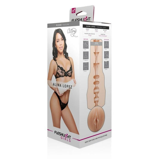 Fleshlight Girls Alina Lopez Rose Mens Pleasure Masturbator - Fleshlight Male Masturbators