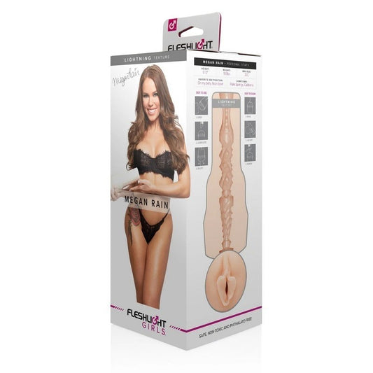 Fleshlight Girls Megan Rain Lightning Male Masturbator Sleeve - Fleshlight Male Masturbators
