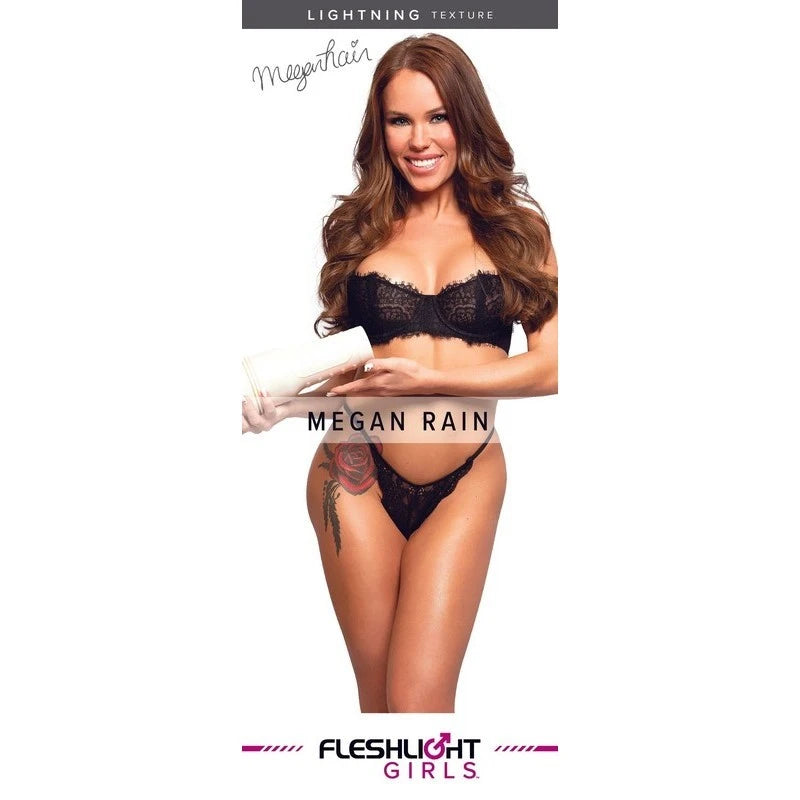 Fleshlight Girls Megan Rain Lightning Male Masturbator Sleeve Fleshlight Male Masturbators