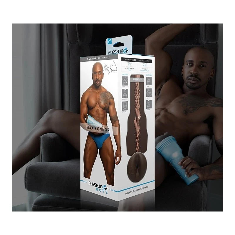 Fleshjack Boys Max Konnor Overdrive Mens Stroker Masturbators and Strokers