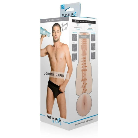 Fleshjack Boys Johnny Rapid Man Cave Male Masturbator - Fleshlight Male Masturbators