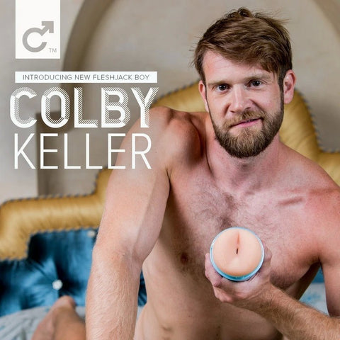 Fleshjack Boys Colby Keller Lumberjack Realistic Male Stroker - Masturbators and Strokers
