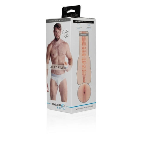 Fleshjack Boys Colby Keller Lumberjack Realistic Male Stroker - Masturbators and Strokers