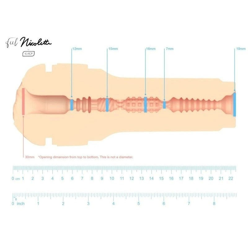 Feel Nicolette by Kiiroo Realistic Butts And Vaginas