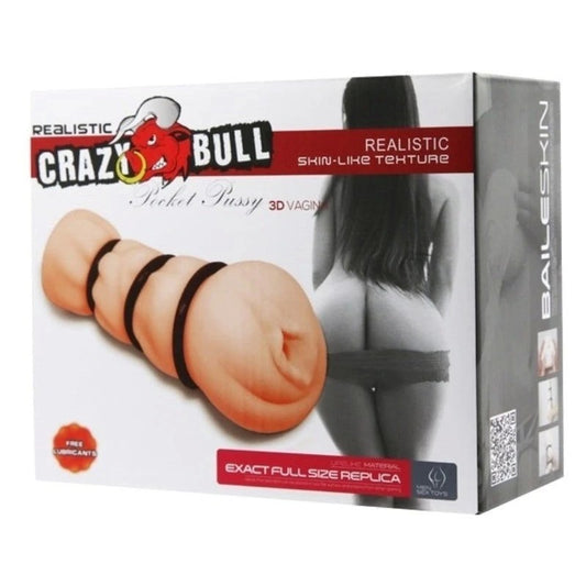 Crazy Bull Pocket Pussy 1 Mens Masturbator - Masturbators and Strokers
