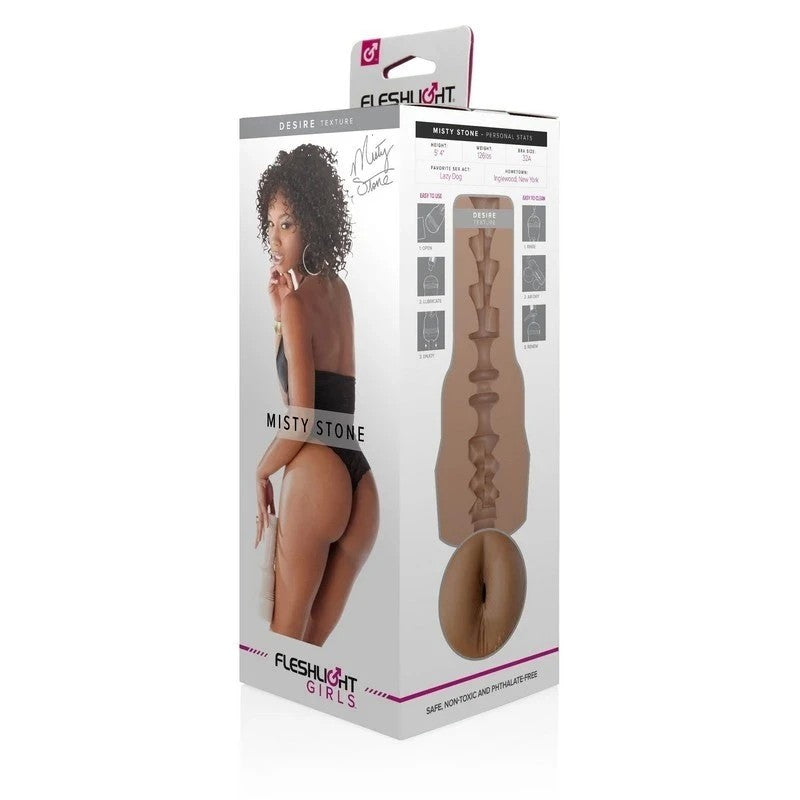 Fleshlight Girls Misty Stone Porn Star Mens Masturbator Realistic Butts And Vaginas