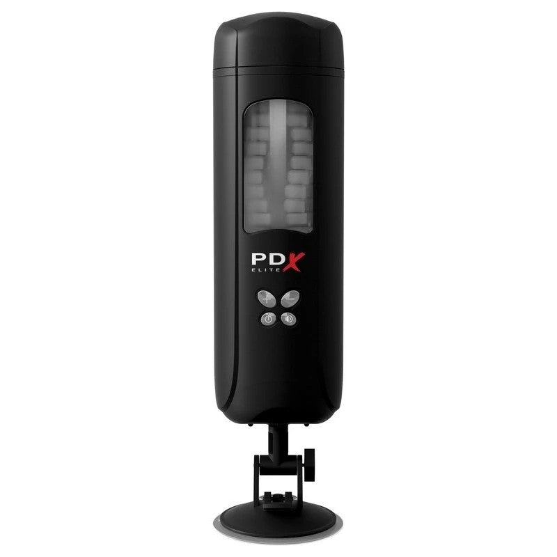 PDX Elite Ultimate Milker Vibrating Male Masturbator Masturbators and Strokers