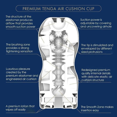 Tenga Premium Air Flow Cup - Masturbators and Strokers