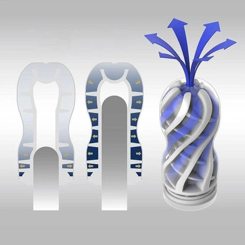 Tenga Premium Air Flow Cup - Masturbators and Strokers