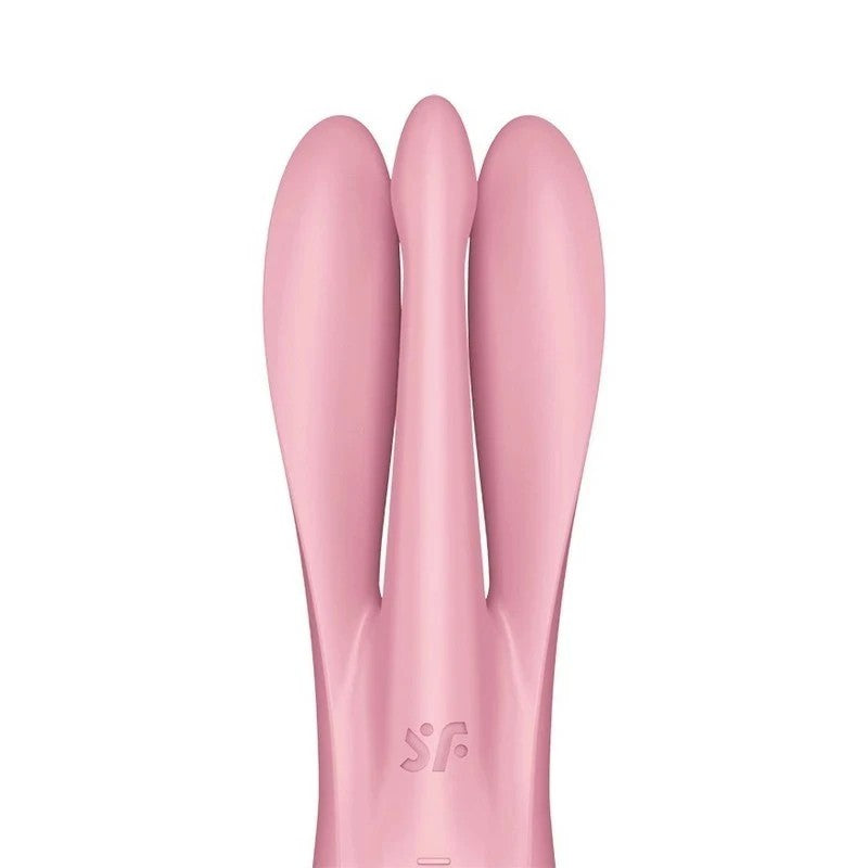 Satisfyer Threesome 1 Layon Multi Functions Clitoral Vibrator Masturbators and Strokers