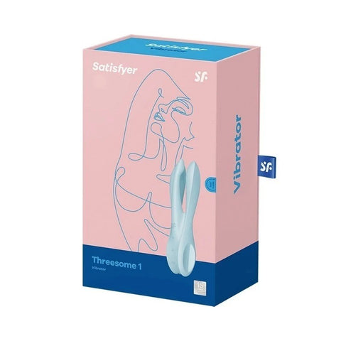 Satisfyer Threesome 1 Layon Multi Functions Clitoral Vibrator - Masturbators and Strokers