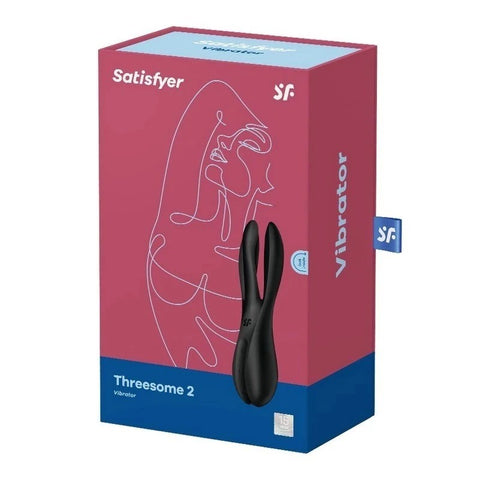 Satisfyer Threesome 2 Layon 12 Functions Clitoral Massager - Masturbators and Strokers
