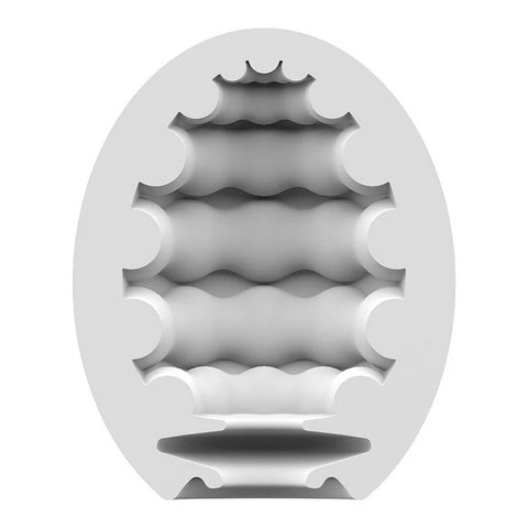 Satisfyer Riffle Mens Pleasure Masturbator Egg - Masturbators and Strokers
