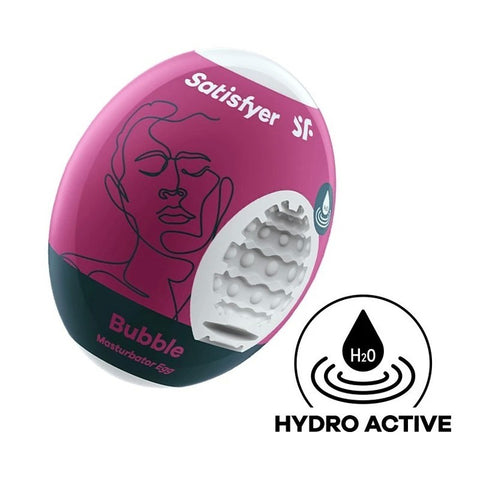 Satisfyer Bubble Mens Masturbator Egg - Masturbators and Strokers