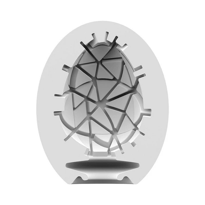 Satisfyer Crunchy 3 Piece Mens Masturbator Egg Set Masturbators and Strokers