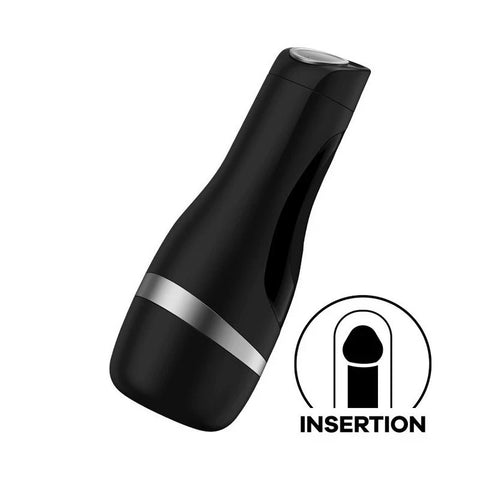 Satisfyer Men Classic Vibrating Male Masturbator - Masturbators and Strokers