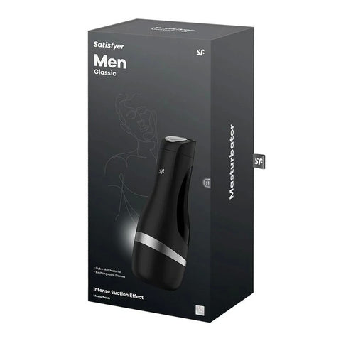 Satisfyer Men Classic Vibrating Male Masturbator - Masturbators and Strokers