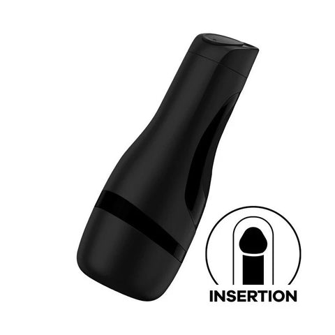 Satisfyer Men Classic Vibrating Male Masturbator - Masturbators and Strokers