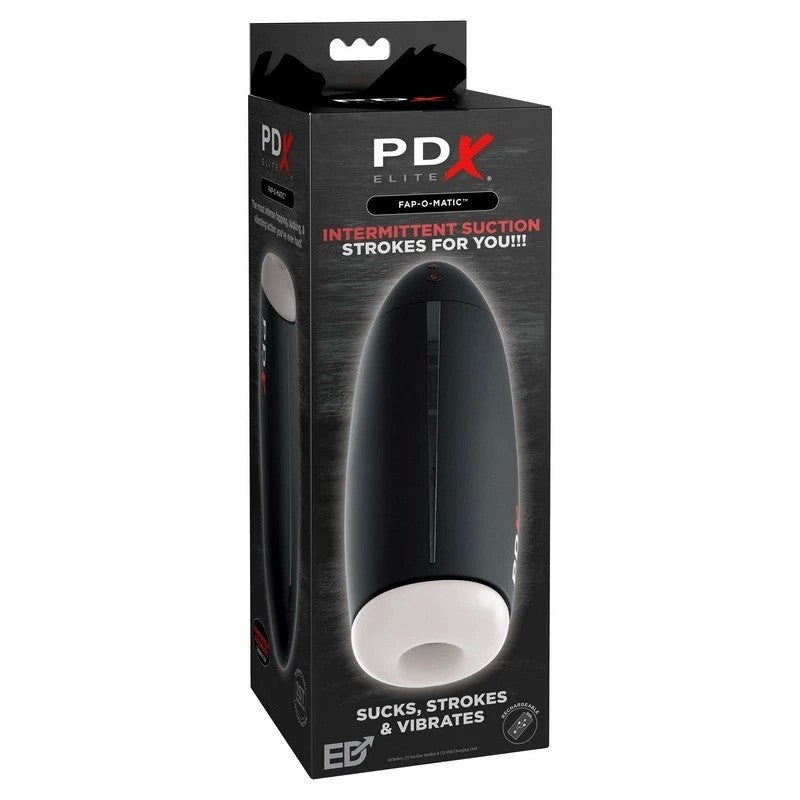 PDX Elite Fap-O-Matic Powerful Suction Male Masturbator Masturbators and Strokers
