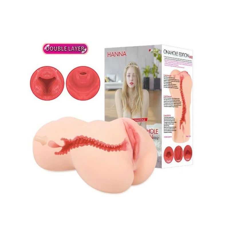 Kokos Hanna Onahole 2 Realistic Pussy Masturbator Realistic Butts And Vaginas