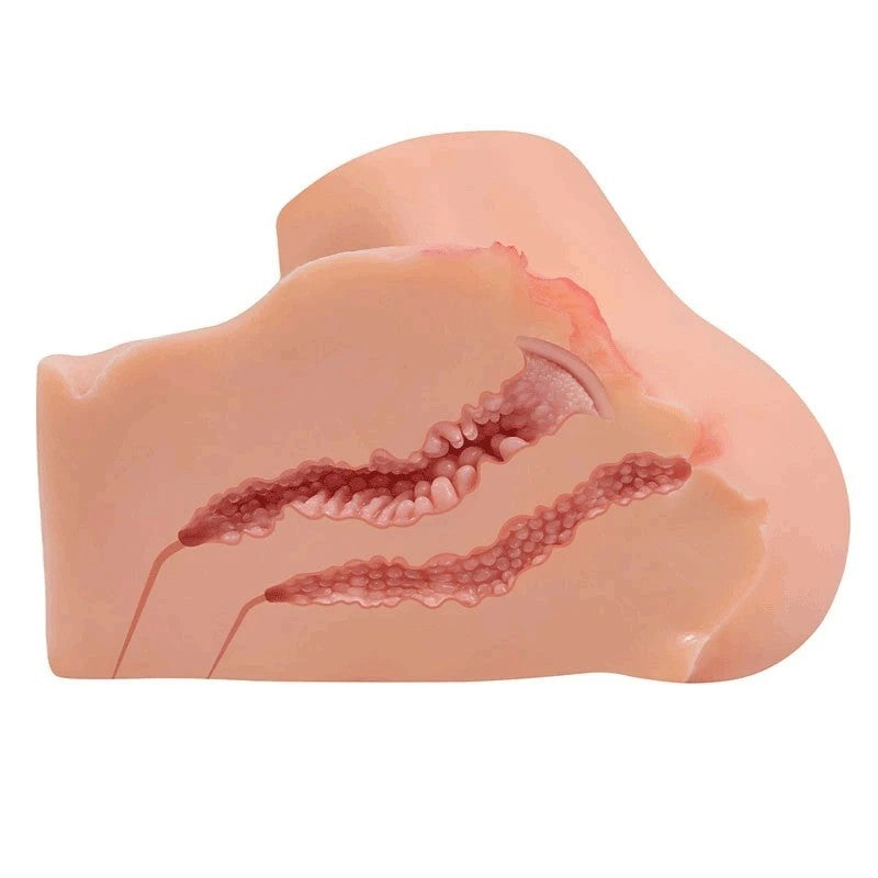 Kokos Big Hip Onahole Vagina and Ass Masturbator Realistic Butts And Vaginas