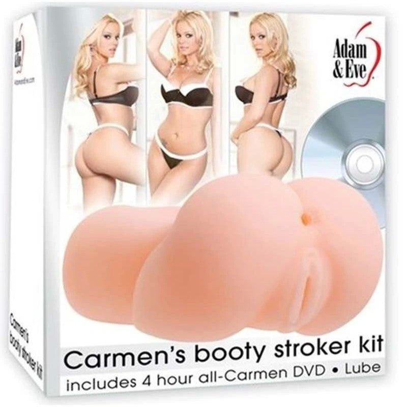 Adam & Eve Carmen's Booty Stroker Kit Masturbators and Strokers