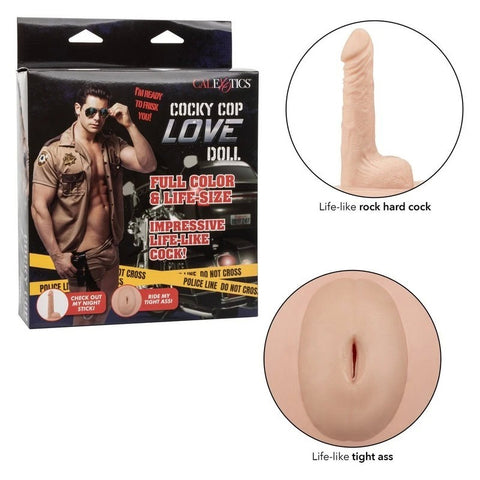 California Exotics Cocky Cop Adult Love Doll - Love Dolls