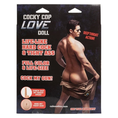 California Exotics Cocky Cop Adult Love Doll - Love Dolls