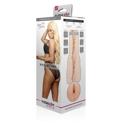 Fleshlight Girls Nikki Delano Adult Star Mens Stroker Device - Masturbators and Strokers