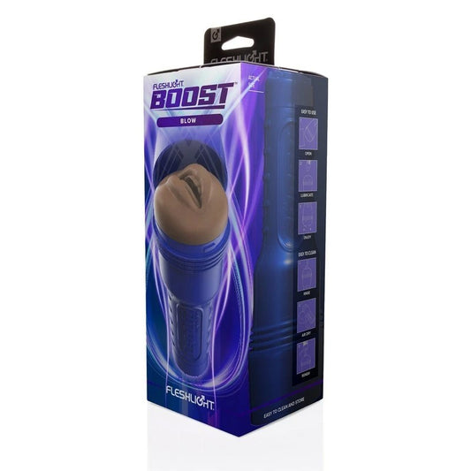 Fleshlight Boost Blow Realistic Blowjobs Stroker - Fleshlight Male Masturbators