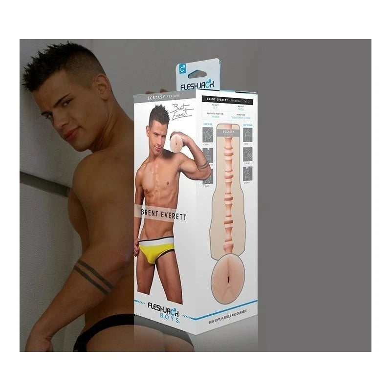 FleshJack Boys Brent Everett Realistic Male Masturbator Realistic Butts And Vaginas