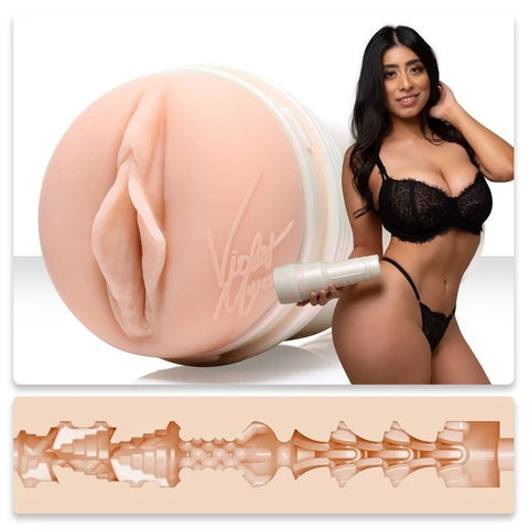 Fleshlight Girls Violet Myers Waifu Realistic Pleasure Male Stroker - Fleshlight Male Masturbators