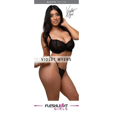 Fleshlight Girls Violet Myers Waifu Realistic Pleasure Male Stroker - Fleshlight Male Masturbators