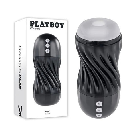 Playboy Pleasure Solo Vibrating Male Masturbator - Masturbators and Strokers