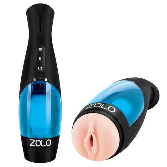 Zolo Thrustbuster - Rechargeable Auto Stroker with Thrusting Modes and Erotic Audio - Masturbators and Strokers