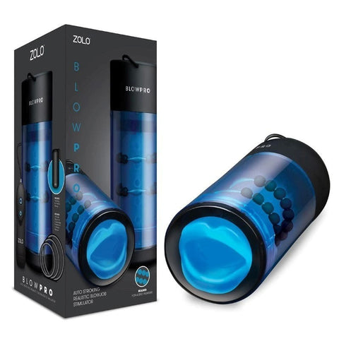 Zolo BlowPro - Dynamic Massaging Pleasure for Solo Experiences - Masturbators and Strokers