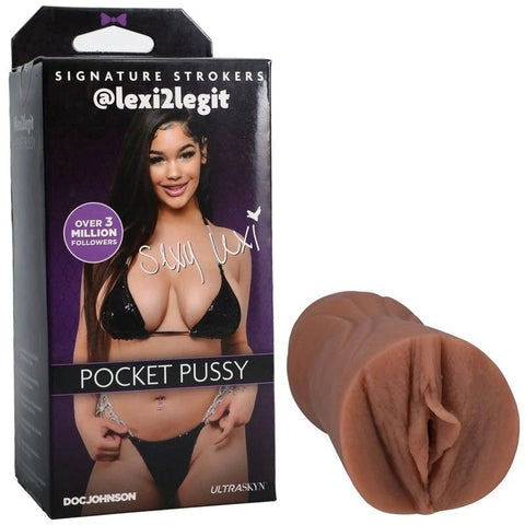 GIRLS OF SM @lexi2legit UltraSkyn Pocket Pussy - Masturbators and Strokers