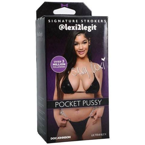 GIRLS OF SM @lexi2legit UltraSkyn Pocket Pussy - Masturbators and Strokers