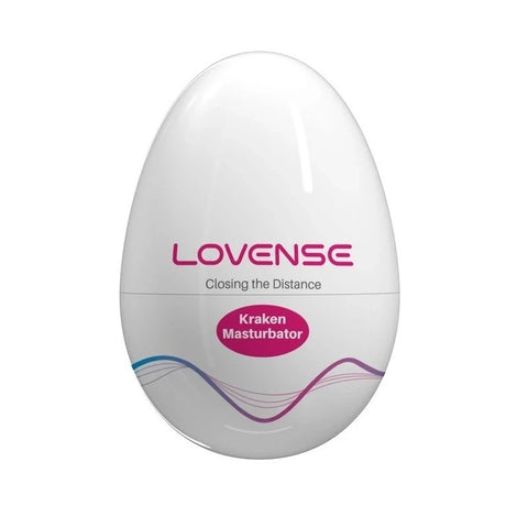 Lovense Kraken Stretchable Male Masturbator Egg - Masturbators and Strokers
