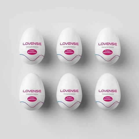 Lovense Kraken Stretchable Male Masturbator Egg - Masturbators and Strokers