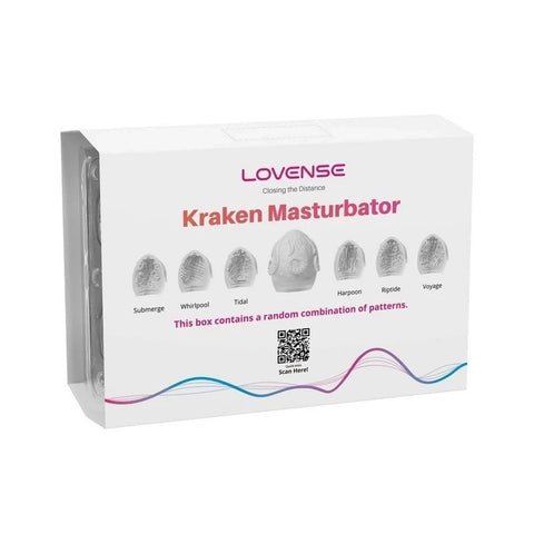 Lovense Kraken Stretchable Male Masturbator Egg - Masturbators and Strokers
