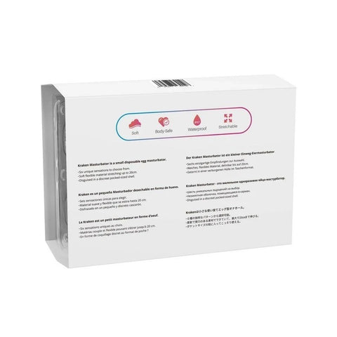 Lovense Kraken Stretchable Male Masturbator Egg - Masturbators and Strokers