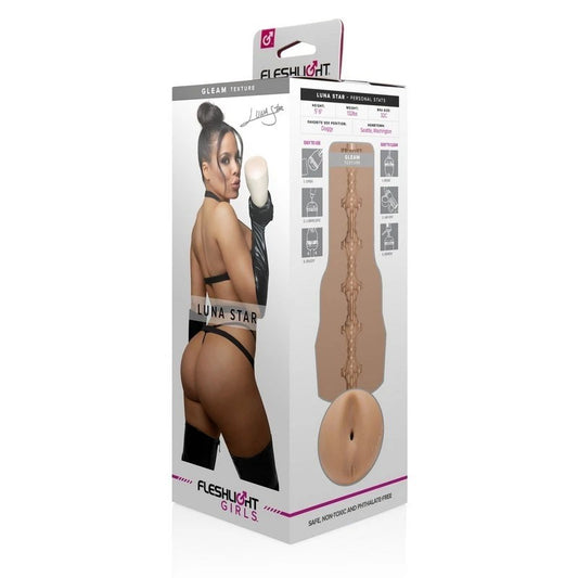Fleshlight Girls Luna Star Gleam Realistic Butt Male Stroker - Realistic Butts And Vaginas