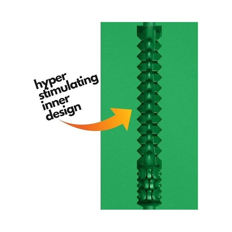 Fleshlight Freaks Alien Queen Green Metallic Mens Masturbator Realistic Butts And Vaginas