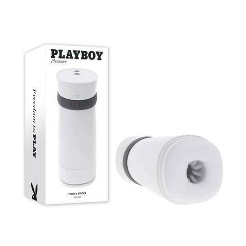 Playboy Pleasure TWIST & STROKE Heating Male Stroker - Masturbators and Strokers